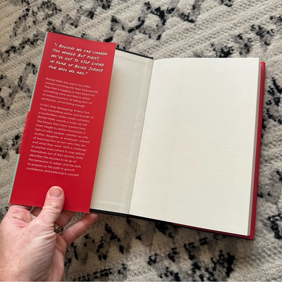 Girl, Stop Apologizing by Rachel Hollis Self Help Book EUC Achieving Goals Women - Picture 4 of 7